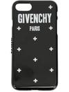 Givenchy Iphone 7-hülle Mit Logo-print In Black