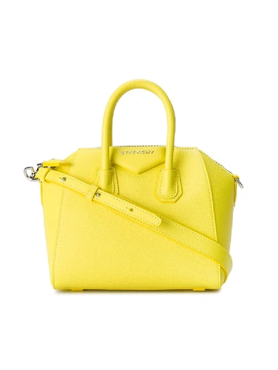 Givenchy Kleine 'antigona Sugar' Handtasche In Yellow