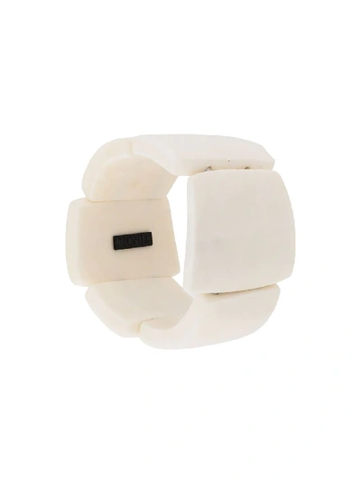 Monies 'doris' Armband In White