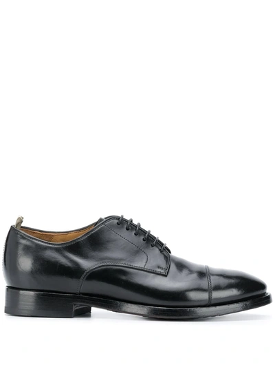 Officine Creative Lace-up Derby Shoes In Black