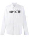 OFF-WHITE Non-Fiction 印花衬衫