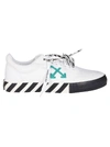 OFF-WHITE WHITE COTTON LOW VULCANIZED SNEAKERS,11431217