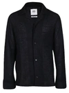 OPENING CEREMONY BLACK MOHAIR BLEND CARDIGAN,11431267