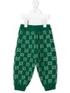 GUCCI GG JACQUARD KNITTED TROUSERS