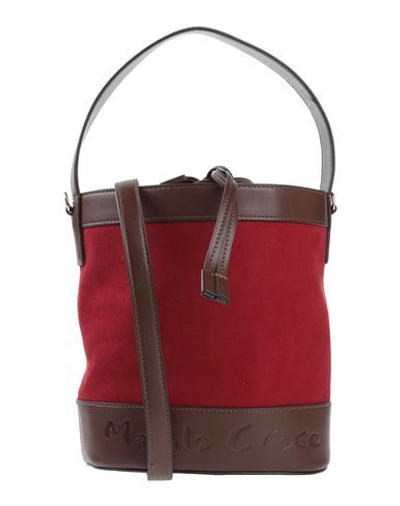 Manila Grace Handbags In Red