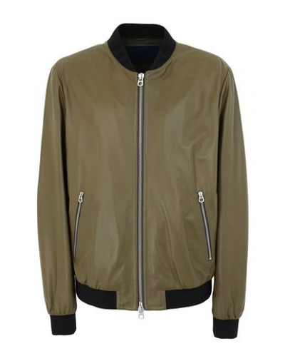 Drome Biker Jacket In Military Green