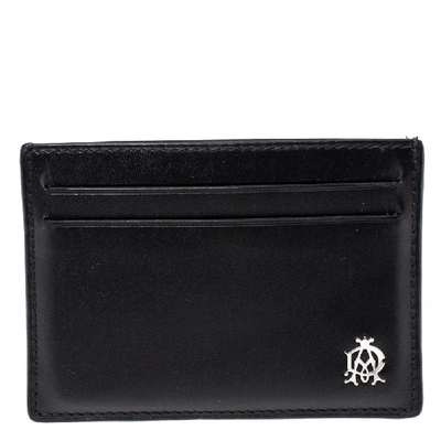 Pre-owned Dunhill Black Leather Card Holder