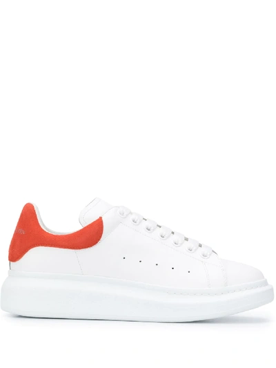 Alexander Mcqueen Oversized Low-top Trainers In Red