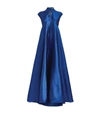 ALEXIS MABILLE SATIN COLLAR GOWN,15589012