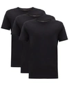 Paul Smith Pack Of Three Cotton T-shirts In Black