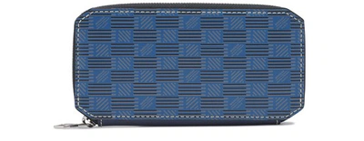 Moreau Paris Wallet 12 Cards Zip In Bleu G3