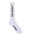 OFF-WHITE LOGO EMBROIDERY SOCKS