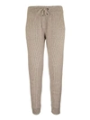 BRUNELLO CUCINELLI RIBBED CASHMERE TRACK PANTS