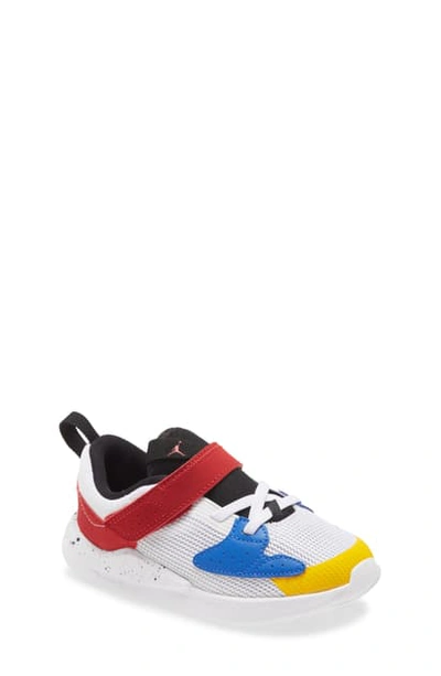Nike Jordan Little Kids' Jordan Cadence Hook-and-loop Casual Shoes In White/ Royal/ Black/ Red