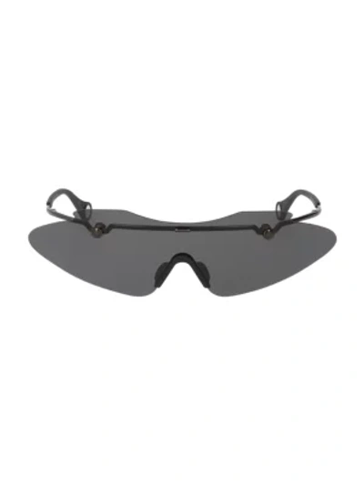 Fenty Centerfold 130mm Mask Sunglasses In Silver