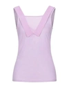 Emporio Armani Tops In Lilac