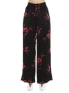 GANNI GANNI FLORAL PRINT PANTS