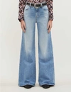 FRAME Le Palazzo flared high-rise jeans