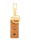 MCM MONOGRAM-PRINT KEYRING