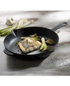 Staub Enameled Cast Iron 12" Fry Pan In Matte Black