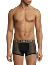 VERSACE NET LOW-RISE BOXER BRIEFS,0400012810389