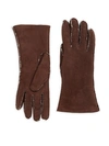 SAKS FIFTH AVENUE SHEARLING GLOVES,0494357318800