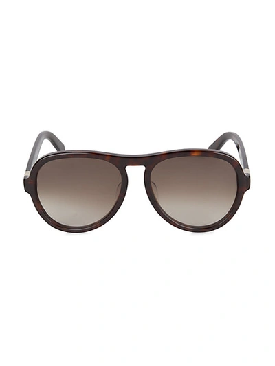 Chloé 60mm Round Sunglasses In Tortoise