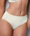 Wacoal Understated Cotton Hi-cut Brief In Ivory (nude 5)