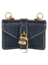 CHLOÉ MINI ENVELOPE LOCK SHOULDER BAG,11414424