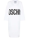 MOSCHINO LOGO-PRINT OVERSIZED T-SHIRT DRESS