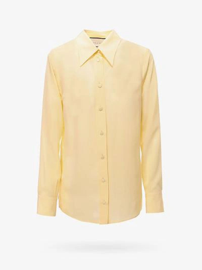 Gucci Shirt In Yellow