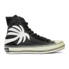 PALM ANGELS BLACK PALM VULCANIZED HIGH TOP trainers