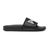 PALM ANGELS PALM ANGELS BLACK POOL SLIDES