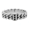TOM WOOD TOM WOOD SILVER CHAIN RING SLIM SPINEL RING