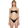 HUNZA G HUNZA G BLACK JEAN BIKINI