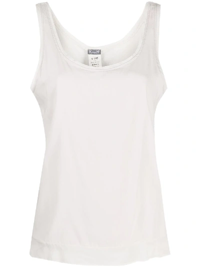 Kristensen Du Nord Plain Tank Top In Grey