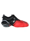 BALENCIAGA TWO-TONE TYREX SNEAKER BLACK RED,617535 W2CB1