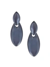 ALEXIS BITTAR Lucite Leaf Drop Post Earrings