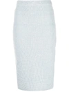 ADAM LIPPES KNIT PENCIL SKIRT