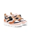 CHLOÉ BUCKLE FASTENING LOW-TOP trainers