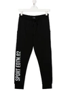 DSQUARED2 TEEN LOGO PRINT TRACK PANTS