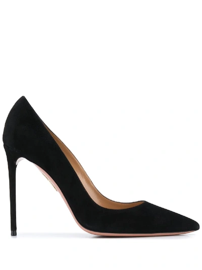 Aquazzura Purist Pointed Toe Pumps In Black