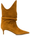 ATTICO POINTED SLOUCHED BOOTS
