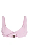 Minkpink Lovers Underwire Bikini Top In Lavender