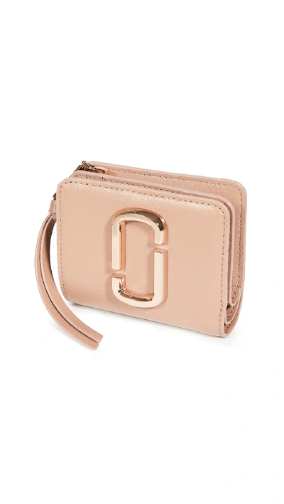 The Marc Jacobs Mini Compact Wallet In Sunkissed