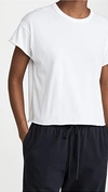 The Great The Crop Tee In True White
