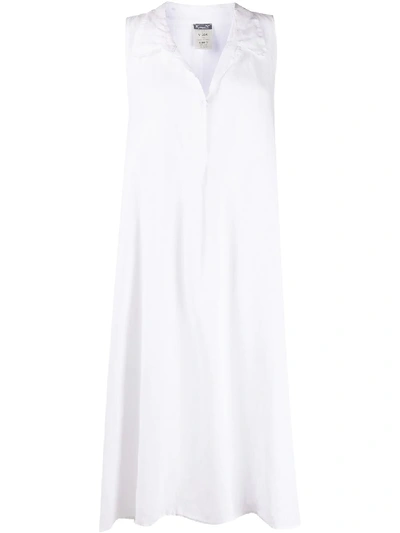 Kristensen Du Nord Relaxed Shirt Dress In White