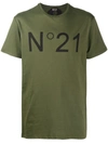 N°21 LOGO-PRINT SHORT-SLEEVE T-SHIRT