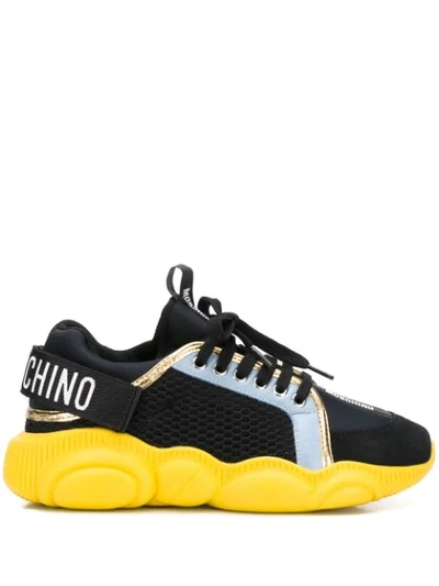 Moschino Chunky Sole Trainers In Black