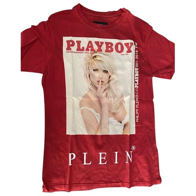 Pre-owned Philipp Plein Red Cotton T-shirts